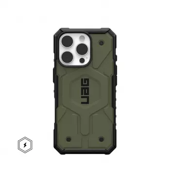 UAG Pathfinder MagSafe Etui do iPhone 16 Pro - oliwkowe