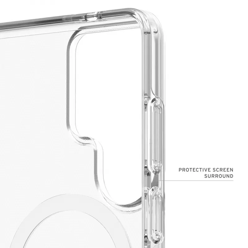 UAG Scout Clear Magnet Case for Samsung Galaxy S26 Ultra - Ice/White