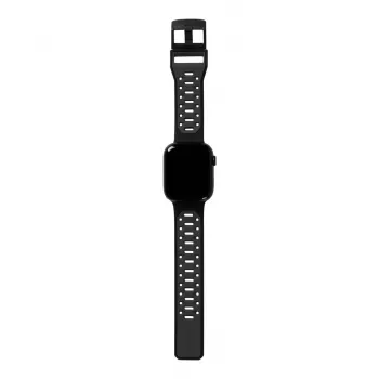 UAG Scout Silikonowy pasek do zegarka Apple Watch 49mm/45mm/44mm/42mm - Czarny