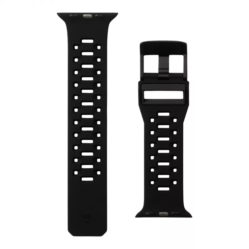 UAG Scout Silikonowy pasek do zegarka Apple Watch 49mm/45mm/44mm/42mm - Czarny