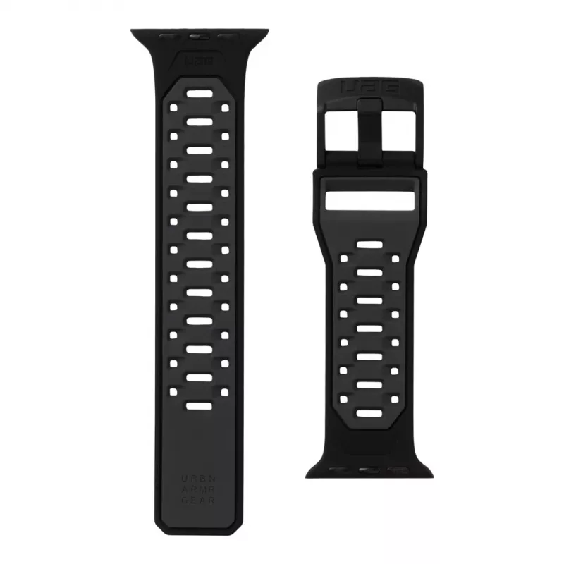 UAG Scout Silikonowy pasek do zegarka Apple Watch 49mm/45mm/44mm/42mm - Czarny