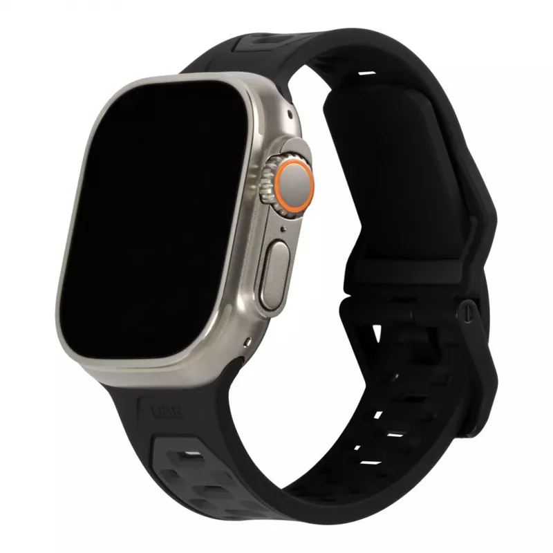 UAG Scout Silikonowy pasek do zegarka Apple Watch 49mm/45mm/44mm/42mm - Czarny