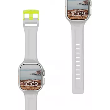 UAG Urban Armor Gear Scout Pasek do Apple Watch Ultra/44/45/46mm - Smoke/Active Neon 191488113B81