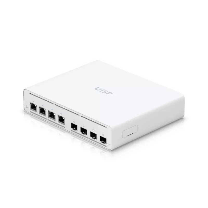 Ubiquiti UISP-S-PLUS-EU 8-portowy przełącznik 2.5GbE PoE++ z portem uplink 10G SFP+, budżet 200W