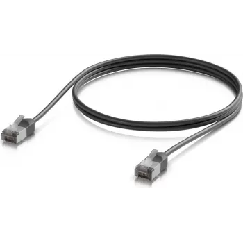 Ubiquiti Ultra-Cienki Wytrzymały Ekranowany Kabel Krosowy Outdoor 1m Czarny