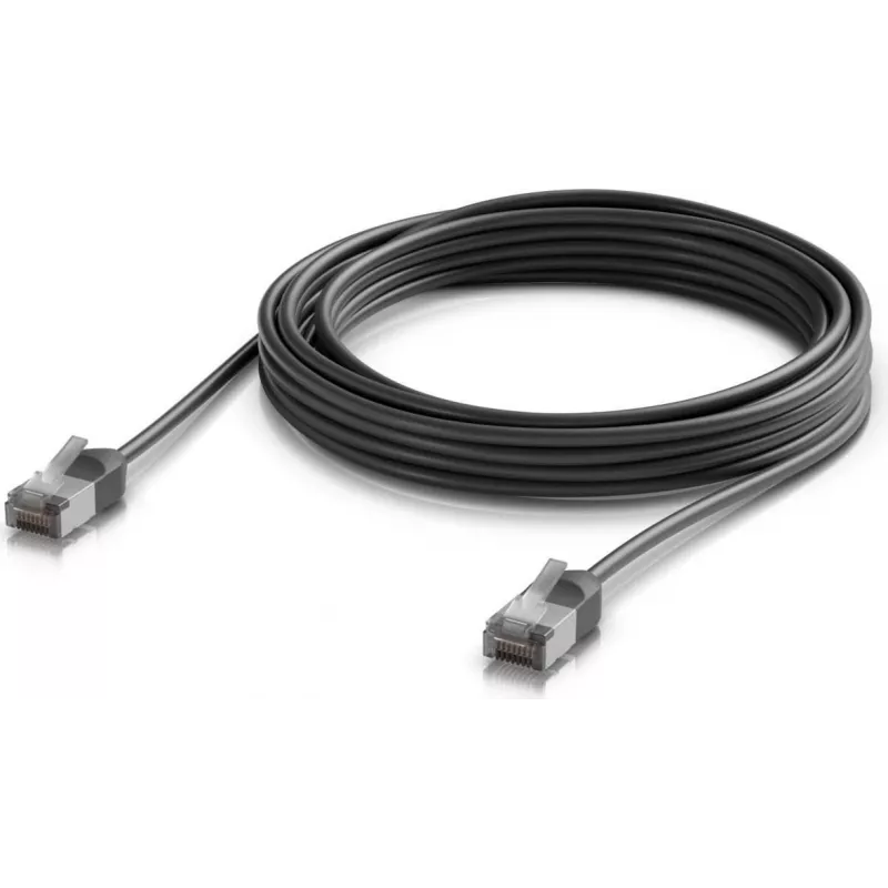 Ubiquiti Ultracienki wytrzymały ekranowany kabel USB-C do DisplayPort 1.4 1,8 m czarny