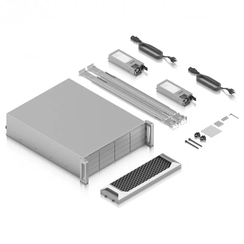 Ubiquiti UniFi Enterprise NVR Core ENVR-Core – 1U Rackmount NVR z 2x 10GbE, 32GB RAM, 2 zatokami