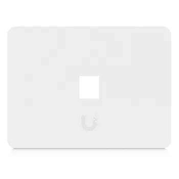 Ubiquiti uniwersalna płyta czołowa Keystone – pojedyncza, 1-portowa, biała (UACC-WP-KEYSTONE-H-1P)