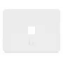 Ubiquiti uniwersalna płyta czołowa Keystone – pojedyncza, 1-portowa, biała (UACC-WP-KEYSTONE-H-1P)
