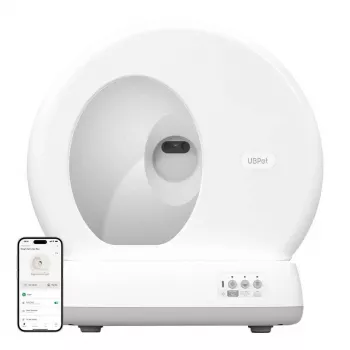 UBPet UCAT C10 Pro Inteligentna Samoczyszcząca Kuweta dla Kota z Kamerą