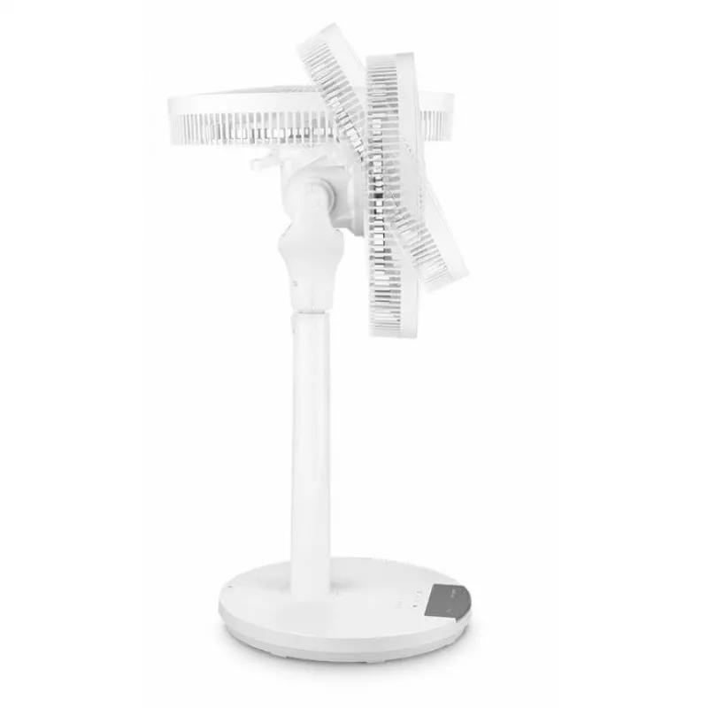 UFESA SENDAI Wentylator Podłogowy Kolumnowy - 40cm, 14 Łopatek, Pilot, 24W, 12 Prędkości, 15h Timer, Czarny