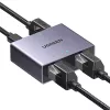 UGREEN Rozdzielacz Ethernet 1-na-2 Gigabit, 1000Mbps Adapter Sieci LAN, RJ45 Męski na 2 Żeńskie, Pasywny, Czarny