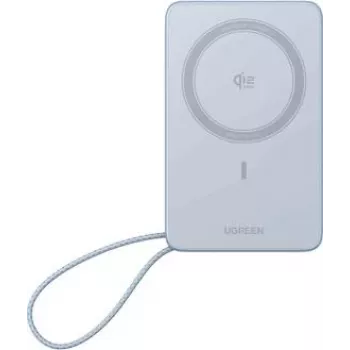 UGREEN 10000 mAh Magnetyczny Power Bank 25W Qi2 Szary, Uniwersalny (65958)