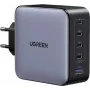 UGREEN 100W GaN Tech 5-w-1 Szybka Ładowarka Ścienna, 4x USB-C i 1x USB-A, Czarny (35536)