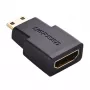 UGREEN 20101-20101 Adapter Mini HDMI na HDMI - Czarny