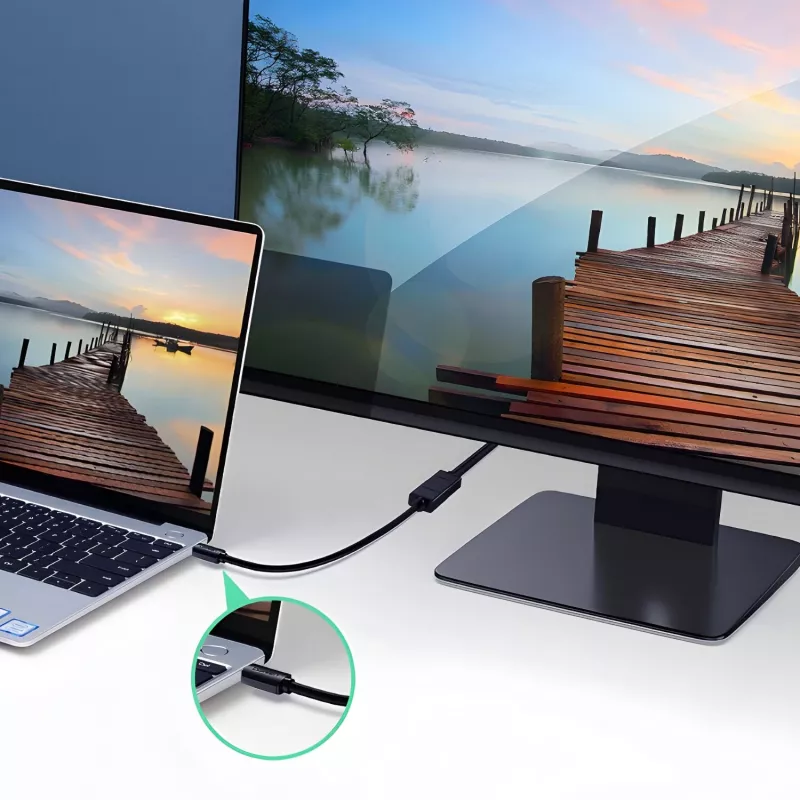 UGREEN 20134-20134 Przejściówka Micro HDMI męski na HDMI żeński - Czarny