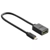 UGREEN 20134-20134 Przejściówka Micro HDMI męski na HDMI żeński - Czarny