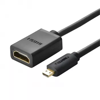 UGREEN 20134-20134 Przejściówka Micro HDMI męski na HDMI żeński - Czarny
