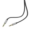UGREEN 3.5mm kabel aux 1,5 m czarny, pozłacany, stereo, kabel audio męski-męski