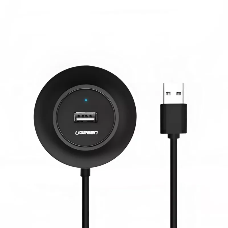 UGREEN 4-in-1 USB 2.0 Hub (20777) - Czarny