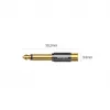 UGREEN 6.35mm Jack na RCA Żeński Złoty Adapter AV169 80731