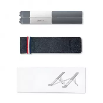 UGREEN Aluminiowa regulowana podstawka pod laptopa, składana, z regulacją wysokości i kąta, kolor Space Grey