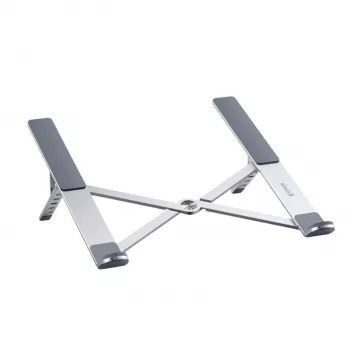 UGREEN Aluminiowa regulowana podstawka pod laptopa, składana, z regulacją wysokości i kąta, kolor Space Grey