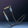 UGREEN Kątowy kabel AUX 2 x Mini Jack 3.5 mm 1.5m Niebieski (AV112)
