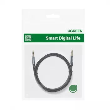 UGREEN AUX Audio Cable 3.5mm Angled Jack 2m Blue (AV112)