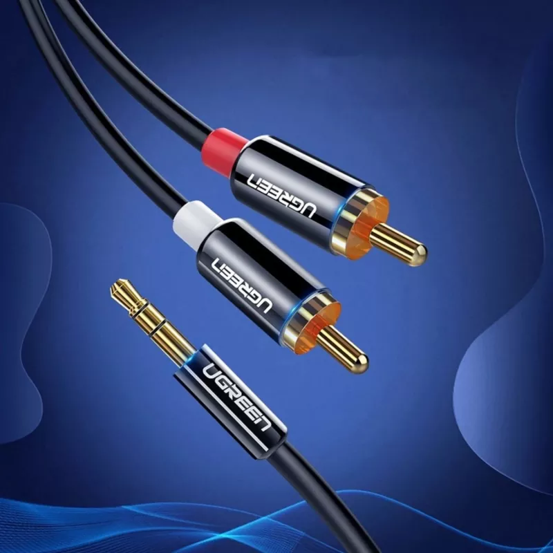 UGREEN AV116 kabel 3,5 mm na RCA, 2 m