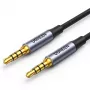 UGREEN AV183 20785 3.5mm Mini Jack do 3.5mm Mini Jack Kabel Audio 3m - Szary