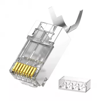 UGREEN Cat 7 ekranowana wtyczka modułowa RJ45, 10 sztuk