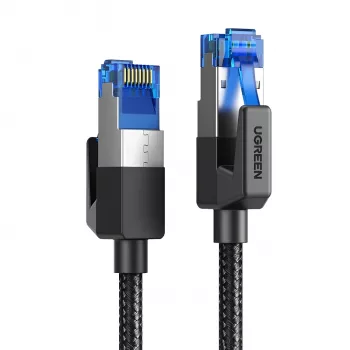 UGREEN Cat8 nylonowy pleciony kabel Ethernet - 40Gbps z modułowymi wtykami - 3m
