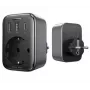UGREEN CD314 30W GaN Ładowarka z 2 USB-A, 1 USB-C i 1 Gniazdem AC, Wtyczka EU, Czarny