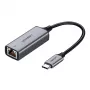 UGREEN CM199-50737 Adapter Type-C na Gigabit Ethernet - Srebrny