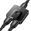 UGREEN CM217-50966 2-w-1 Dwukierunkowy Przełącznik HDMI 4K - Czarny