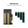 UGREEN CM302 M.2 NVMe na PCIe 3.0 x4 karta adaptera