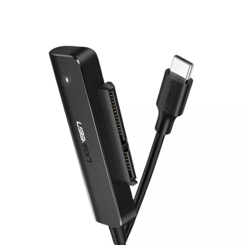 UGREEN CM321 USB-C na 2,5 inch SATA HDD/SSD kabel konwerter 5Gbps czarny