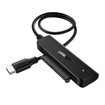 UGREEN CM321 USB-C na 2,5 inch SATA HDD/SSD kabel konwerter 5Gbps czarny