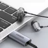 UGREEN CM383-80864 USB-A do 3,5 mm Audio Jack Zewnętrzna Karta Dźwiękowa - Srebrny