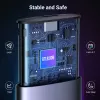 UGREEN CM400-90264 M.2 NVMe/SATA SSD Obudowa 10Gbps USB-C 3.2 Gen 2 Bezśrubowa Aluminiowa Srebrna