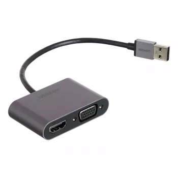 UGREEN CM449 USB-A na HDMI + VGA 1080P Adapter ekranu