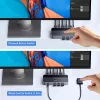 UGREEN CM664 KVM Switch HDMI 2x1 4K@60Hz Czarny