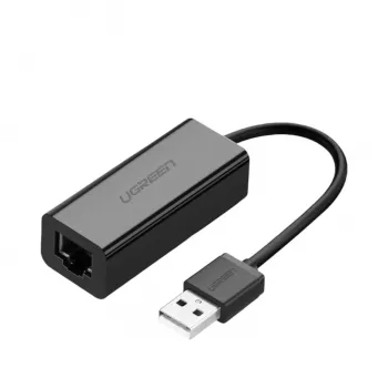 UGREEN CR110 USB 2.0 do RJ45 Adapter Ethernet - Czarny