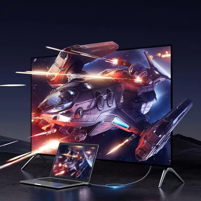 UGREEN DP119 Przewód DisplayPort na HDMI 2m 4K 60Hz Szary