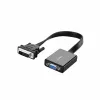 UGREEN DVI-D 24+1 na VGA aktywny adapter wideo (męski na żeński) – czarny