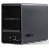 UGREEN DXP2800+ 2x Seagate IronWolf HDD Bundle - 2-zatokowe NAS z Intel Celeron N5105, 8GB DDR4, 2x 2.5GbE, 2x 4TB HDD w zestawie