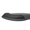 UGREEN Ergonomic Mouse Pad LP668 - Żelowy podpórka pod nadgarstek, gładka powierzchnia z tkaniny, antypoślizgowa gumowa podstawa, czarny