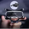 Uchwyt samochodowy UGREEN Gravity na telefon z mocowaniem na deskę rozdzielczą i przednią szybę, uniwersalna kołyska na smartfon z mocną przyssawką, obrotem 360°, teleskopowym ramieniem i przyciskiem szybkiego zwalniania, czarny