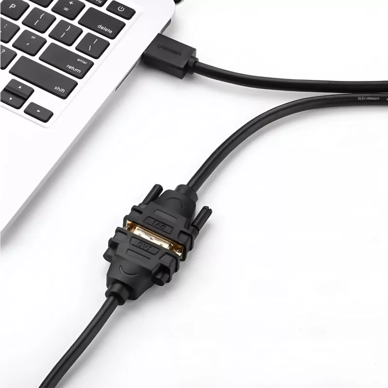UGREEN HD106 Kabel HDMI do DVI, 2m, czarny, 1080p, pozłacany, potrójnie ekranowany